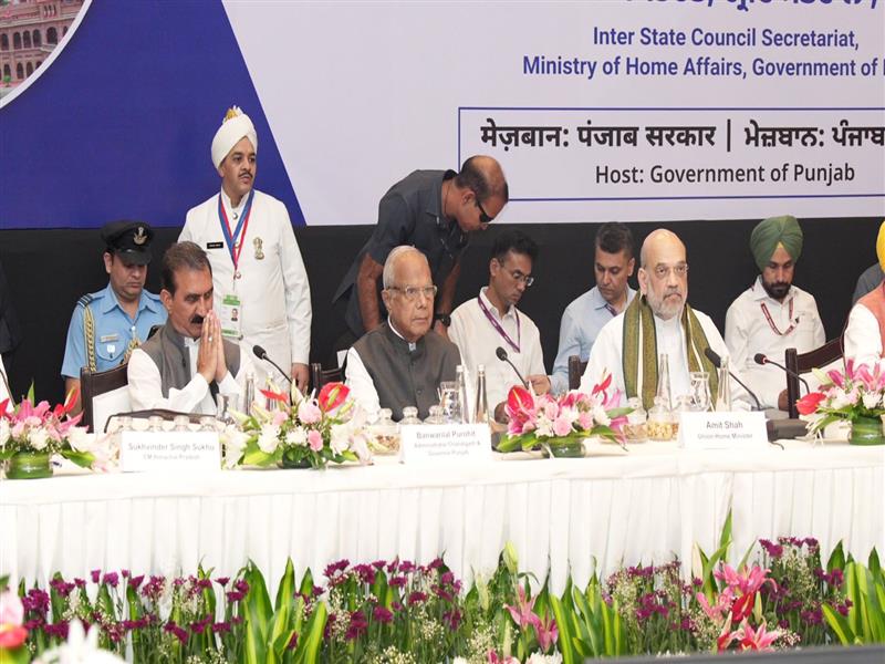   Himachal CM takes up issue of the State in Northern Zonal Council Meeting at Amritsar